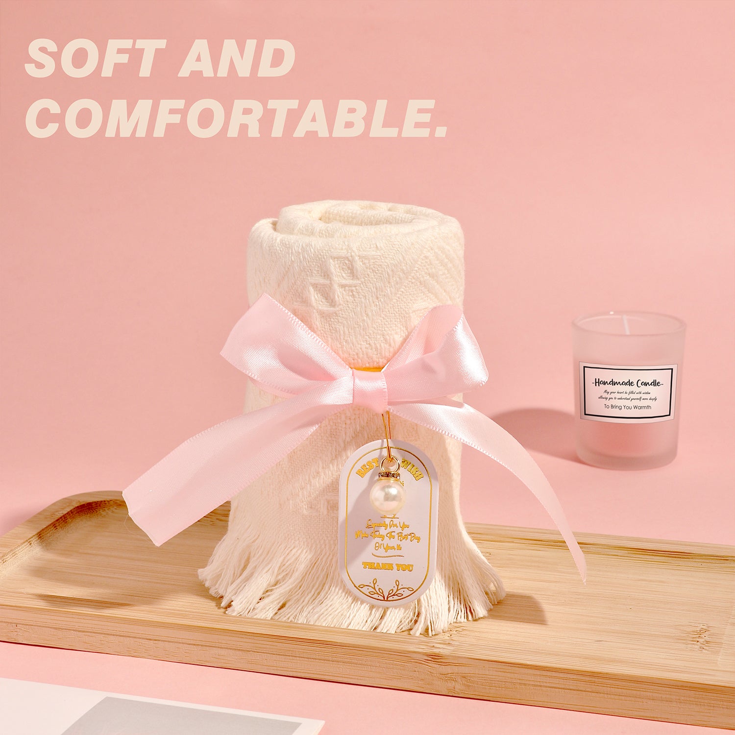 Cadou femei "Pink Best Wish For You"