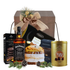 Set A Journey of Taste cu Whisky Jack Daniels, cafea Davidoff, praline Excelcium și panettone în cutie premium