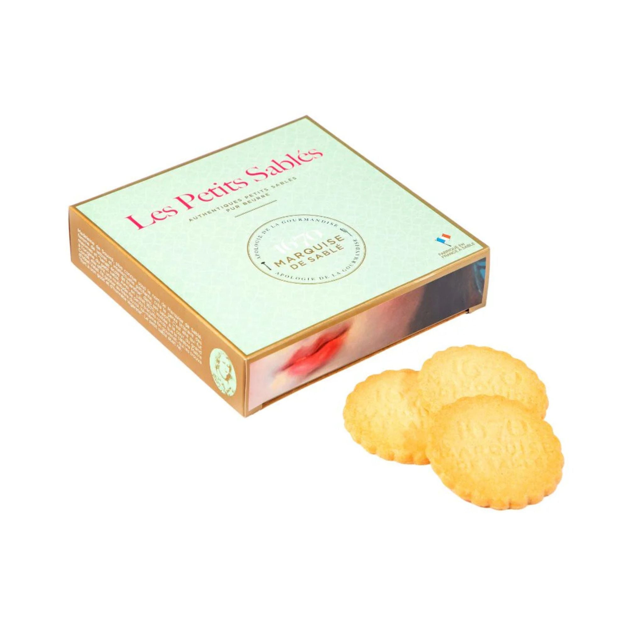 biscuiti sables cu unt pur la sablesienne 100g