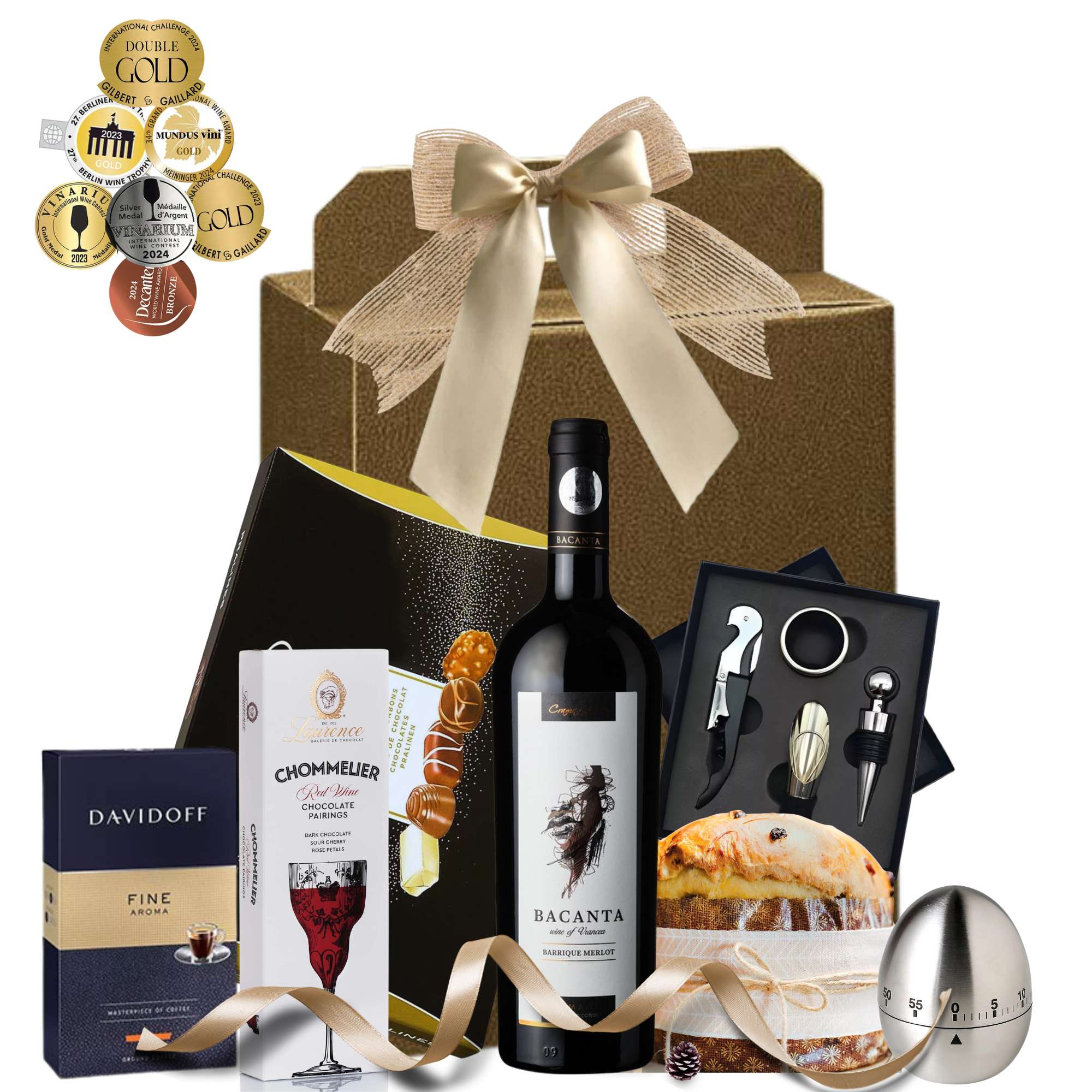 cadou barbati paste cu vin premium si set accesorii vin