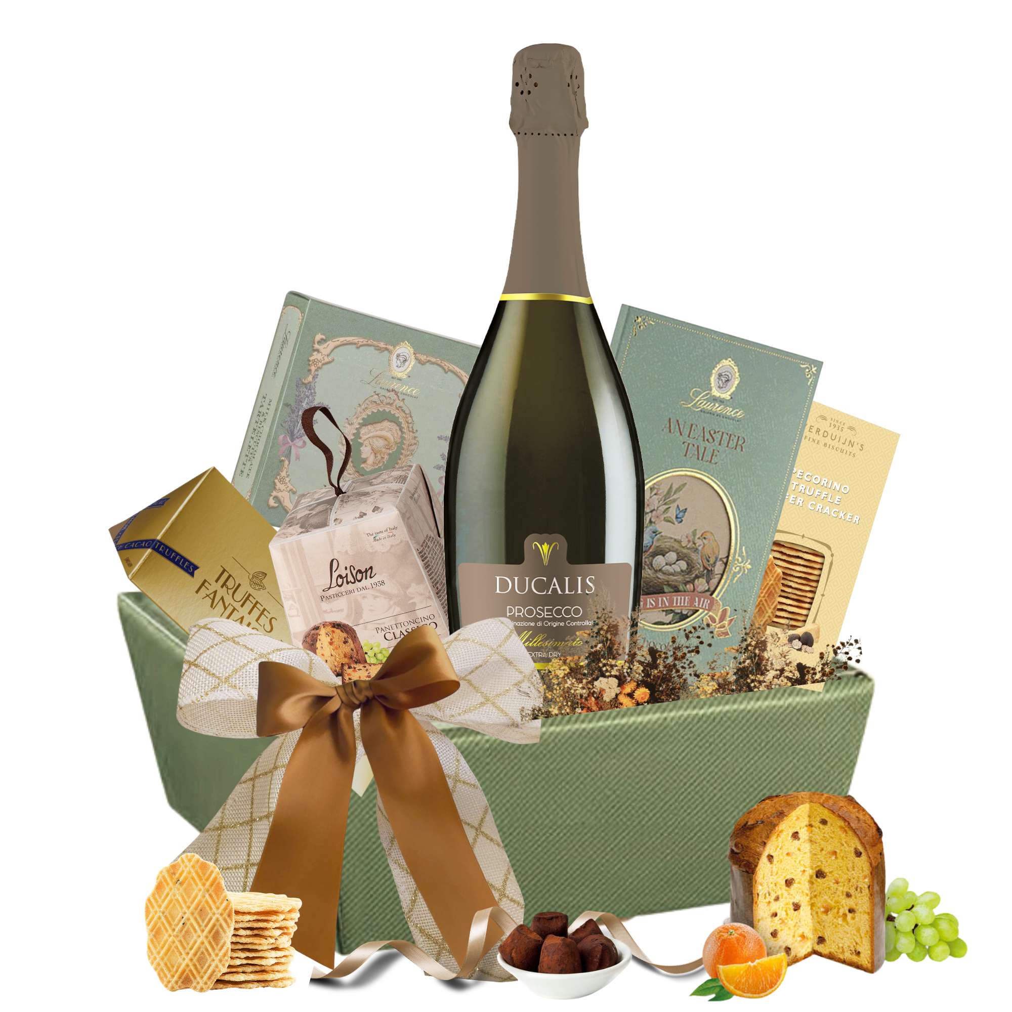 cadouri elegante de paste cu prosecco panettone si dulciuri premium