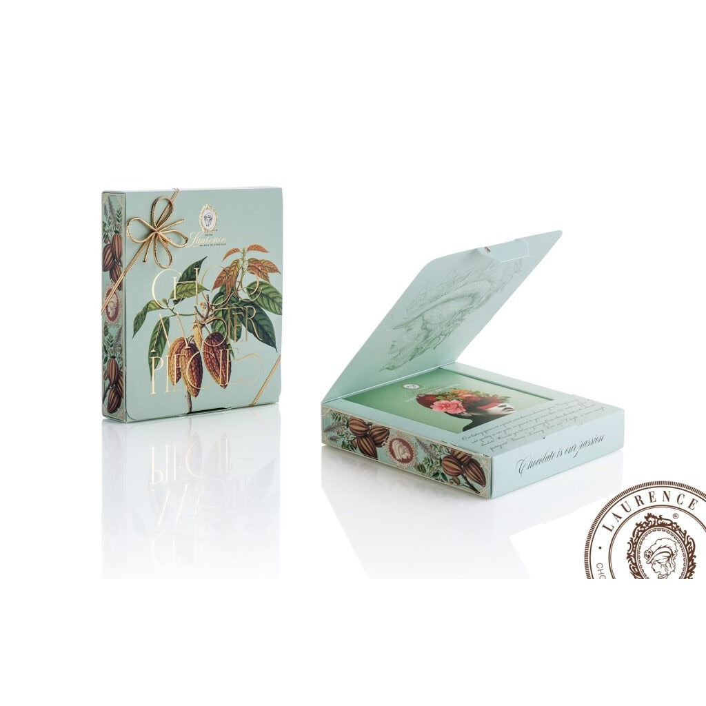 Laurence Trilogy – Selecție Premium de Ciocolată (cutie elegantă, 3 tablete, 285 g)