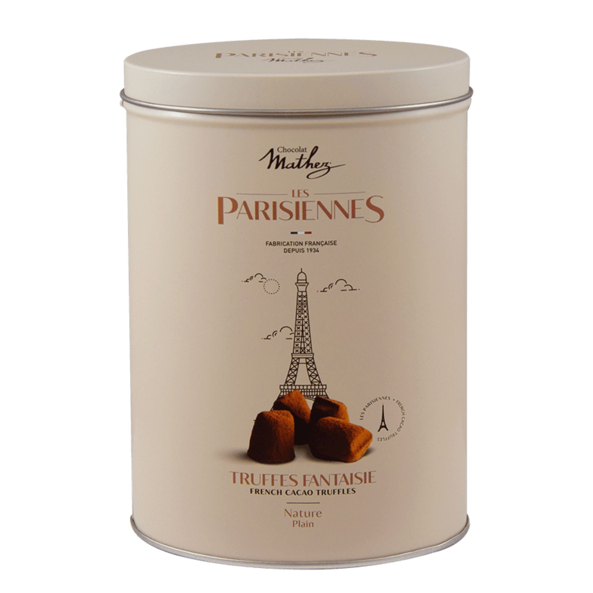 trufe ciocolata nature les parisiennes mathez 200g