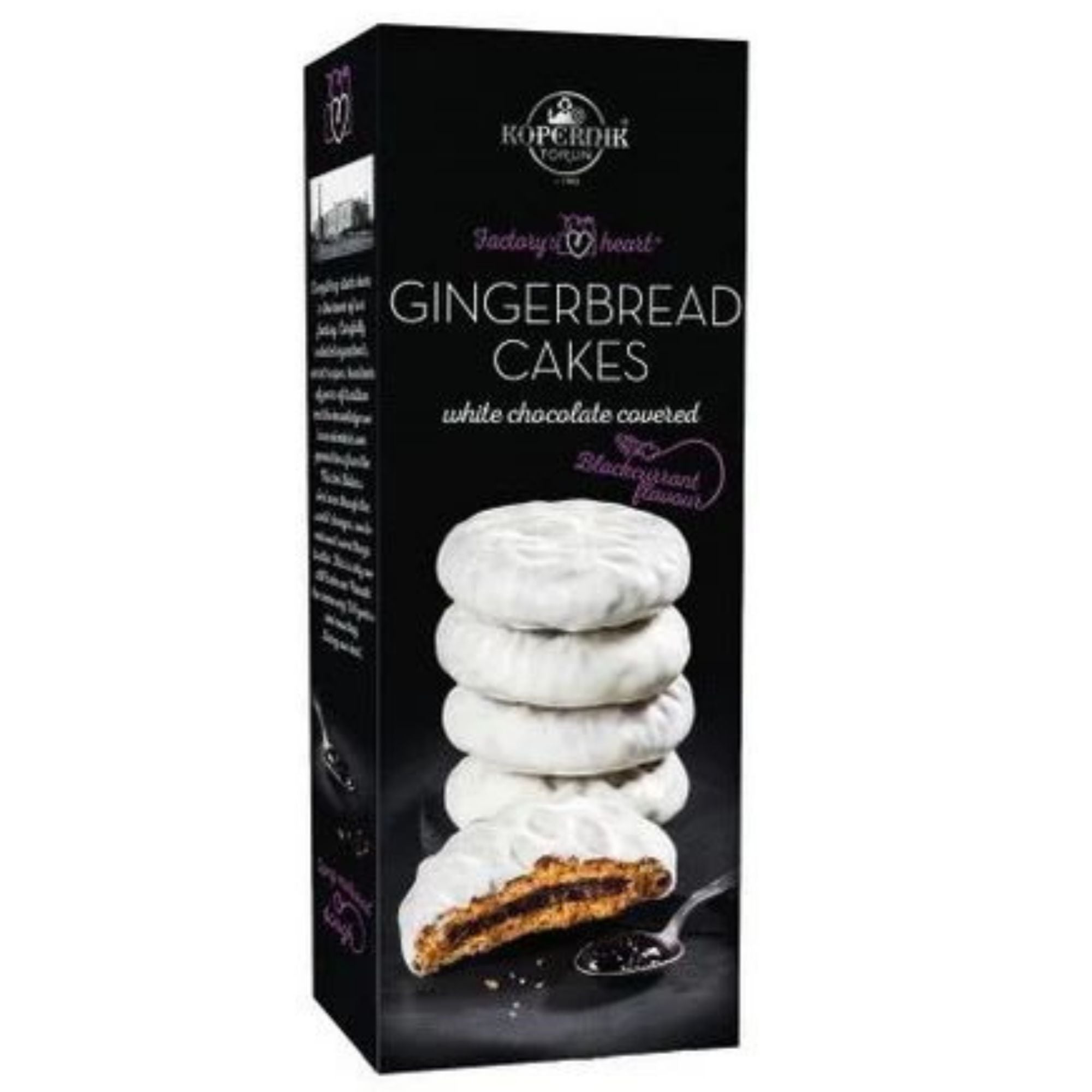 turta dulce kopernik cu ciocolata alba si coacaze 150g