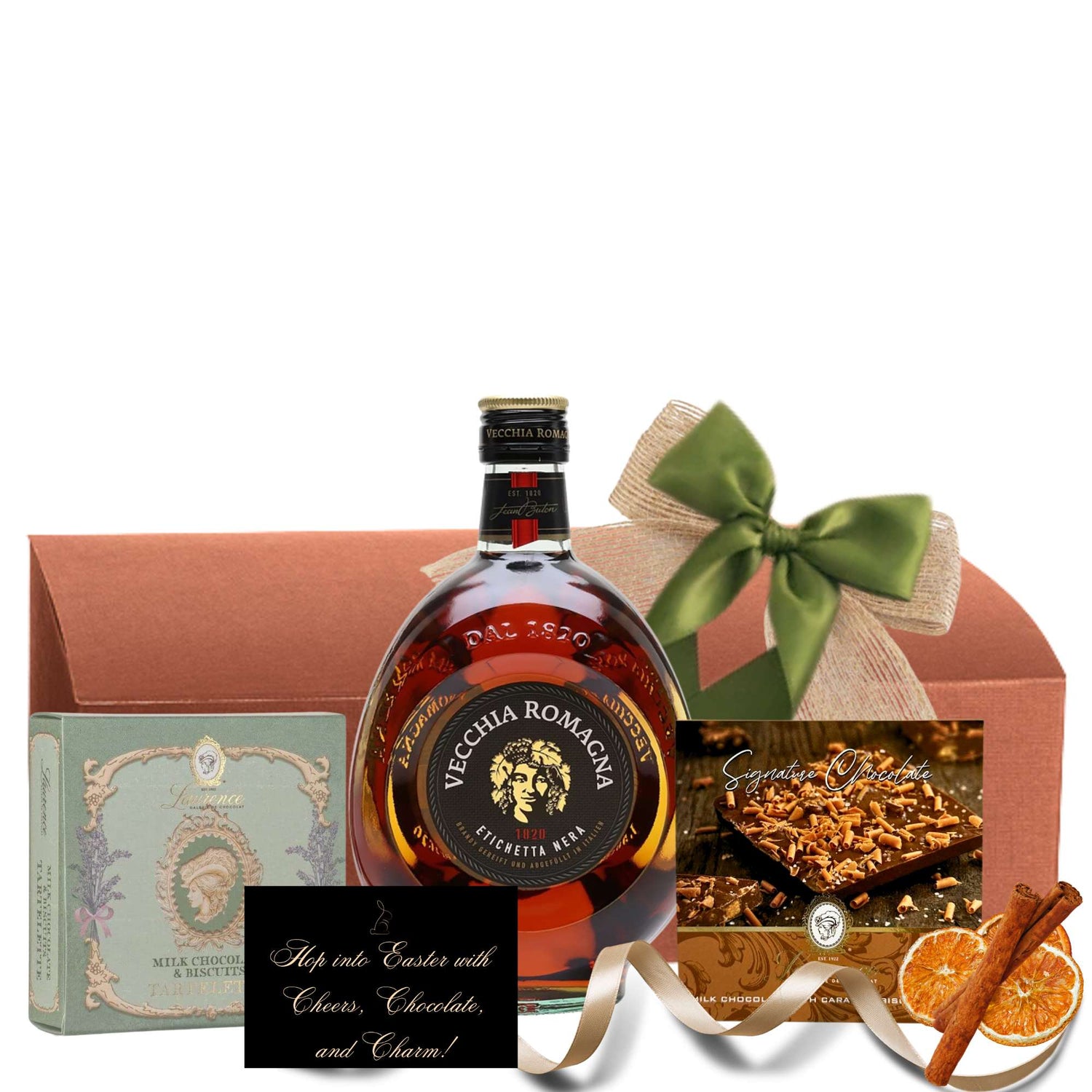 cadouri paste barbati cu brandy vecchia romagna si praline de ciocolata
