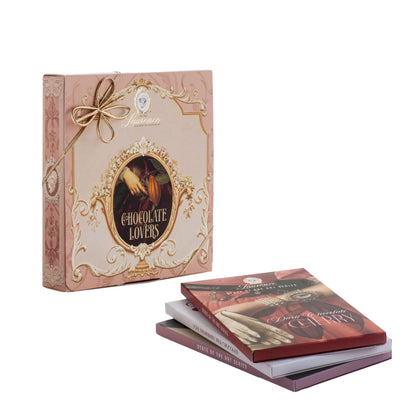 cutie cu 3 tablete de ciocolata