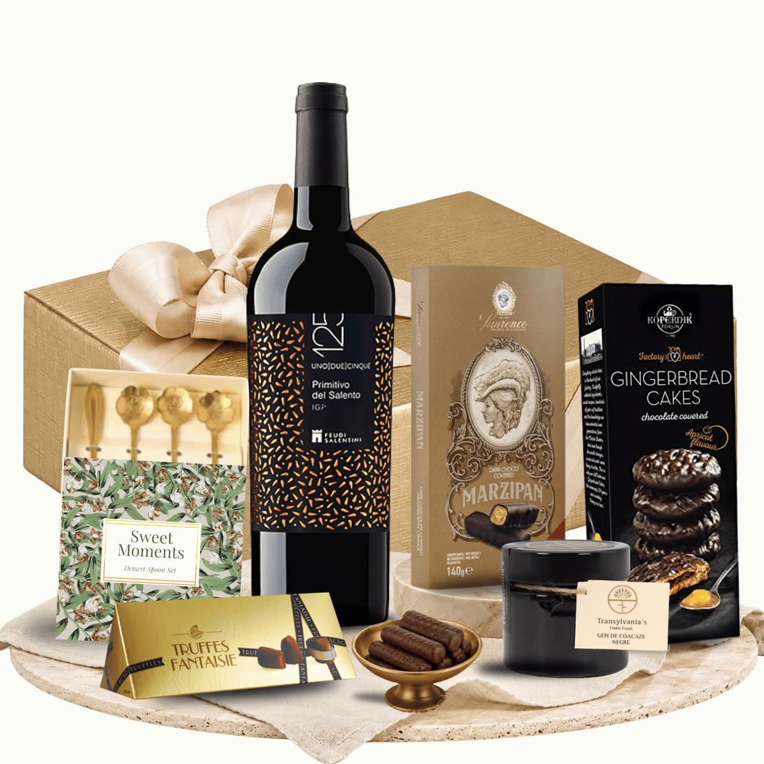 Idei cadouri Crăciun Made to Impress cu vin Feudi Salentini Primitivo