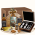 Cutie cadou The Whisky Cabinet cu Jack Daniel’s Old No. 7 și ciocolată Laurence Chommelier