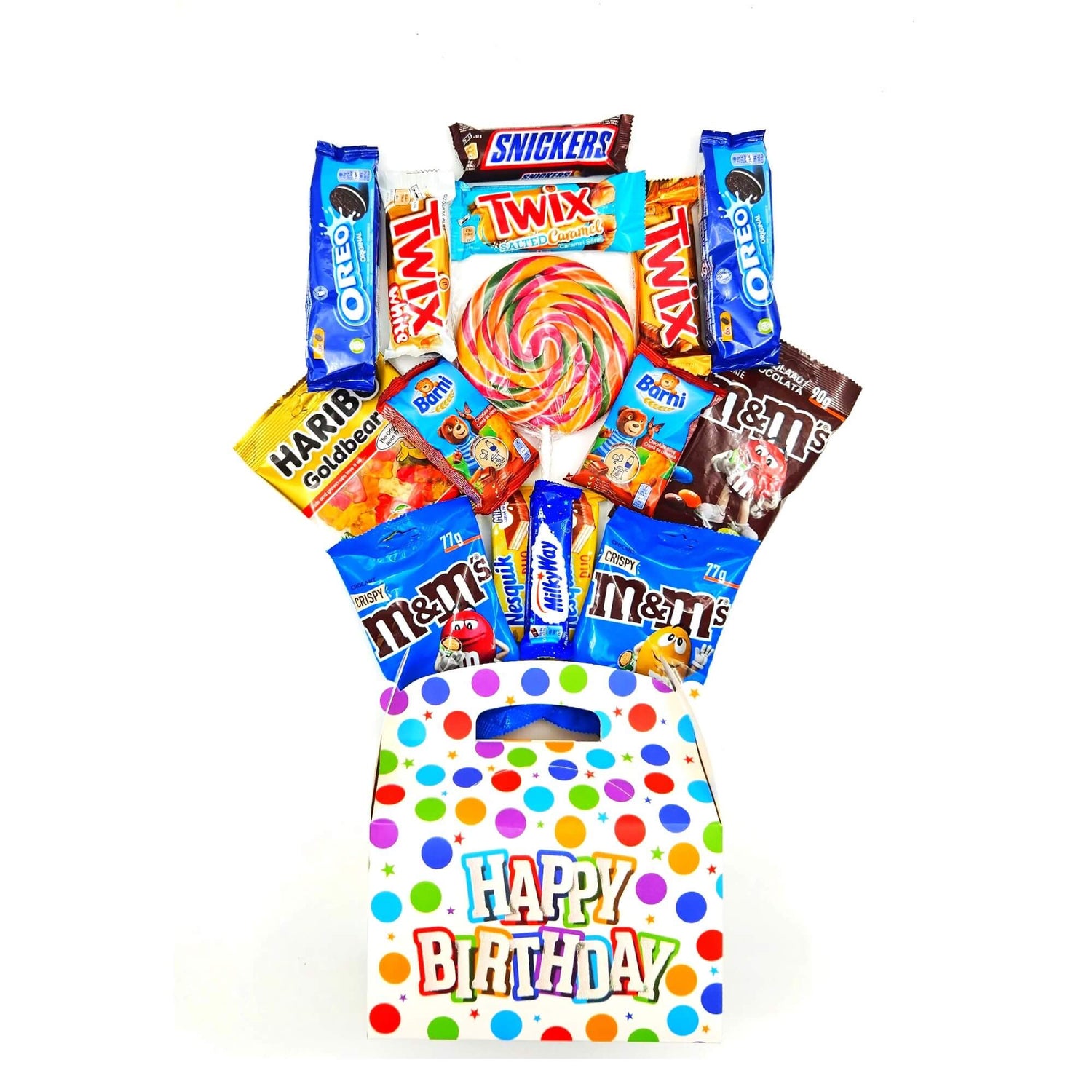 Cutie Cadou Candy Celebration Box cadou pentru femei barbati si companii cadou craciun cadou paste