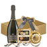 Set Celebration Splendor cu prosecco Millesimato, praline Laurence și ceai Kingsleaf, ambalat premium