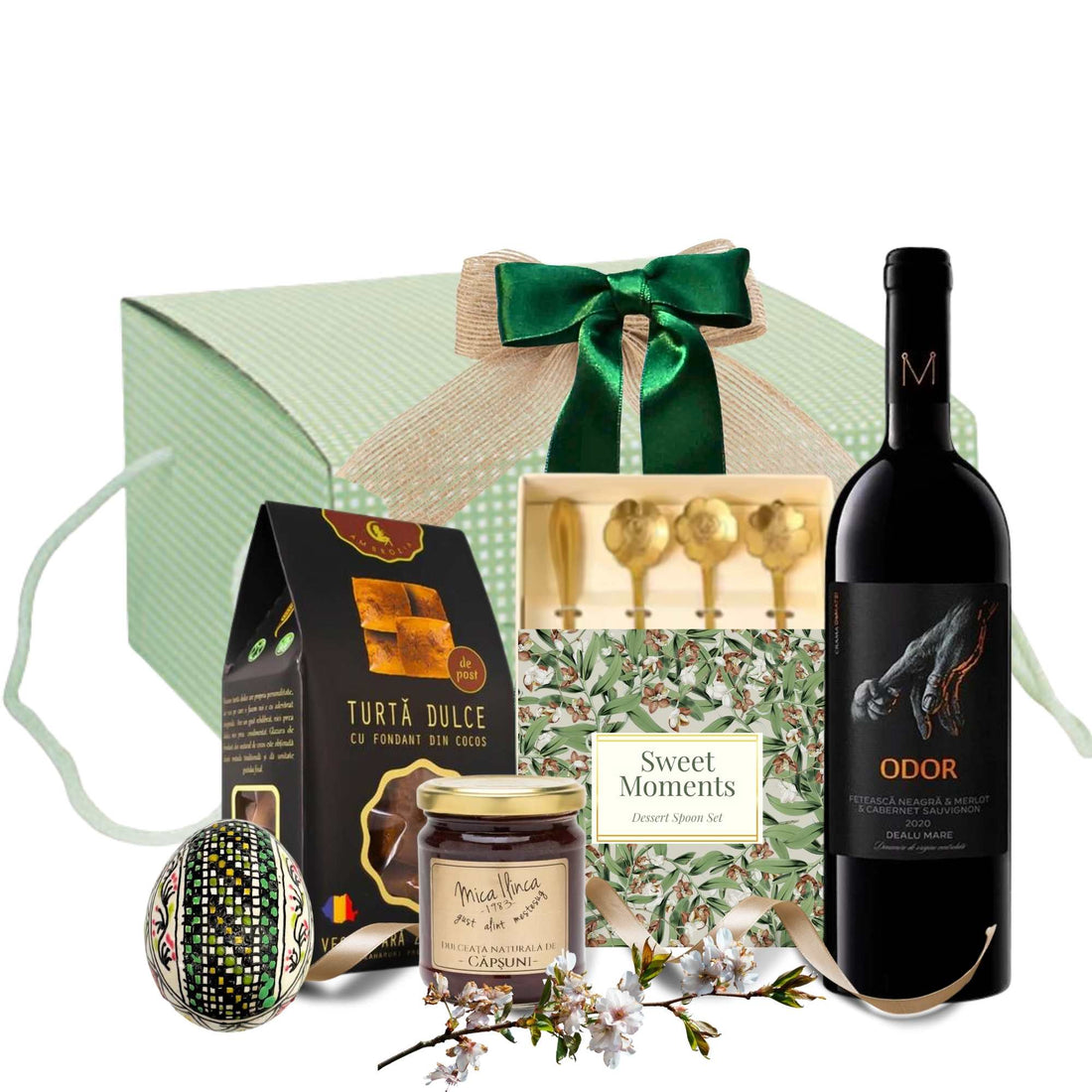 cadouri autentice de paste cu vin odor dulceata si ou incondeiat