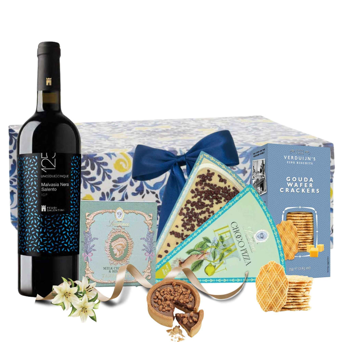 cadouri paste corporate cu vin rosu premium si dulciuri gourmet