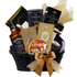 Coș Classic Spirits cu whisky Jack Daniels, lichior Sheridan’s, trufe Mathez și dulciuri gourmet într-un coș premium