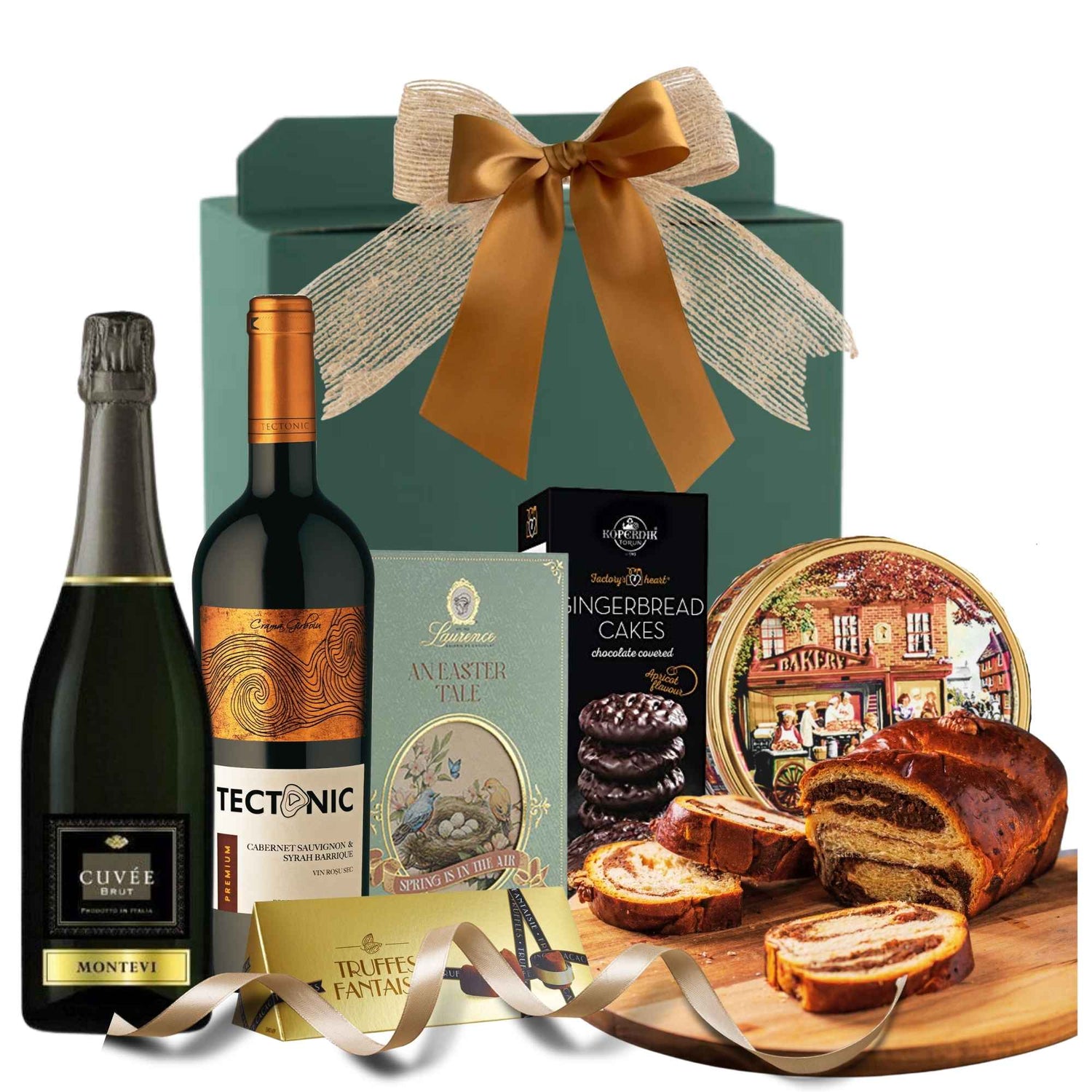 cosuri cadou pentru paste cu vin spumant cozonac si dulciuri