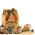 Cadou Crăciun Scented Tea cu lumânare parfumată, ceai Kingsleaf și cremă caramel în cutie festivă