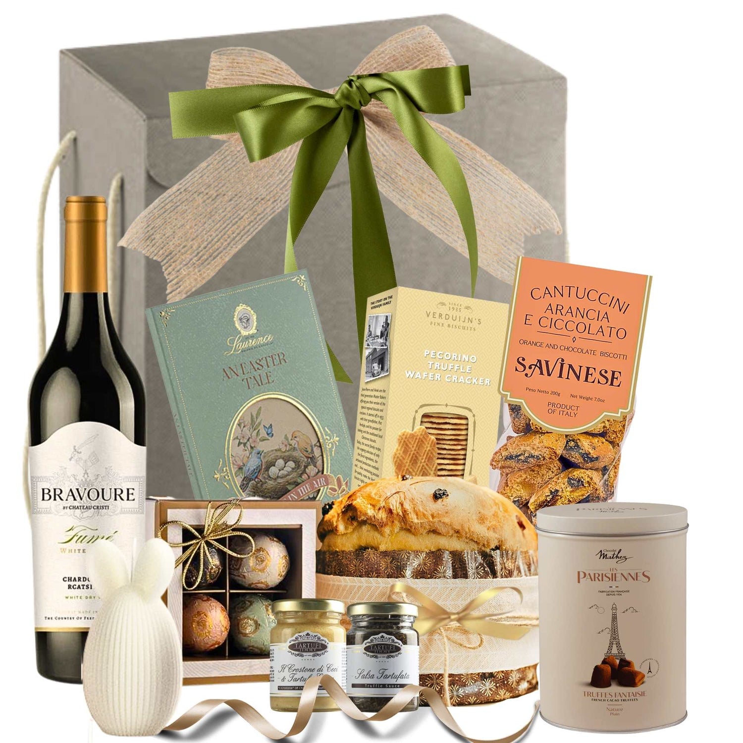 idei de cadouri de paste cu vin alb panettone si delicatese gourmet United in Taste House of Gifts