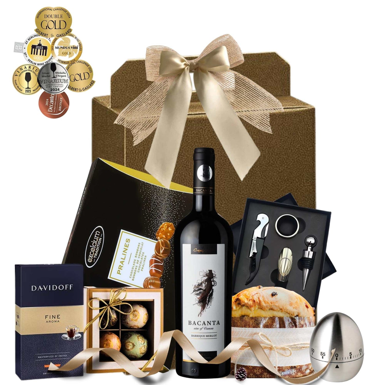 pachete cadou corporate cu vin barrique praline fine cafea premium si accesorii vin timeless barrique