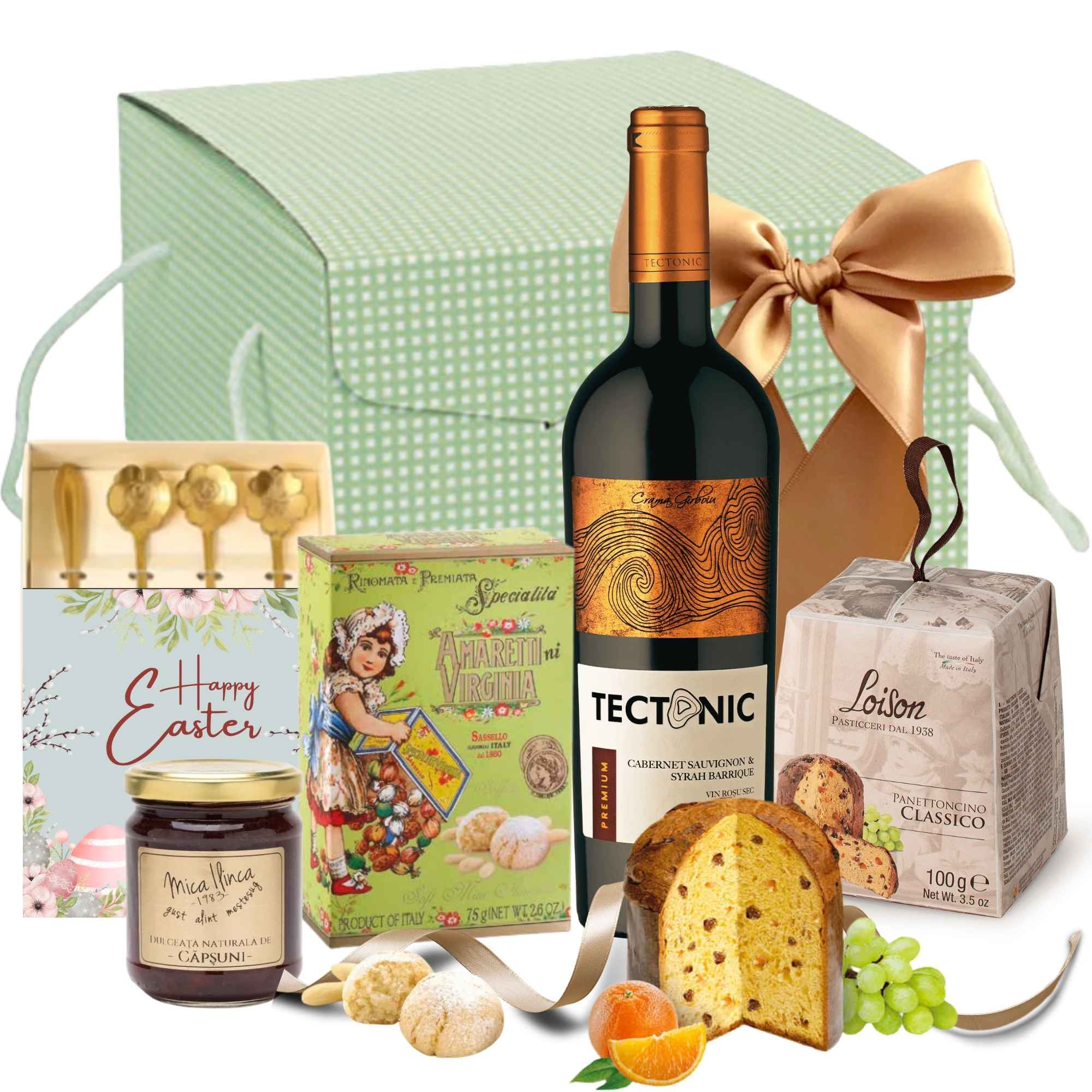 pachete cadou paste cu vin rosu panettone italian si dulciuri gourmet