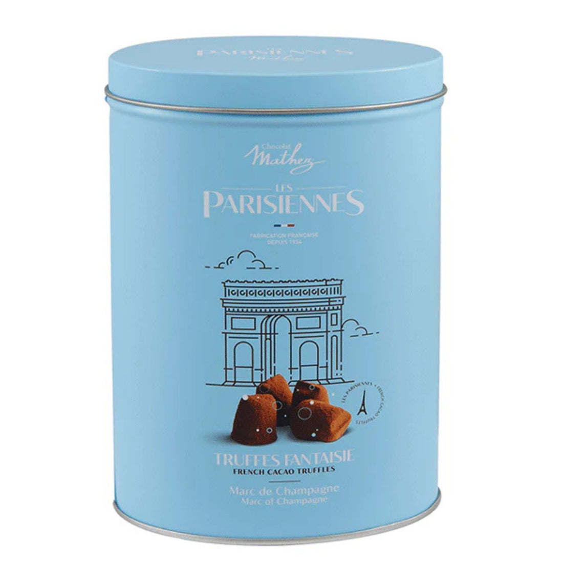 trufe ciocolata marc de champagne mathez 200g
