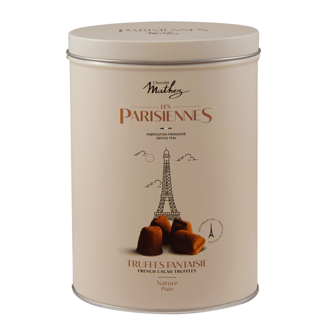 trufe ciocolata nature les parisiennes mathez 200g
