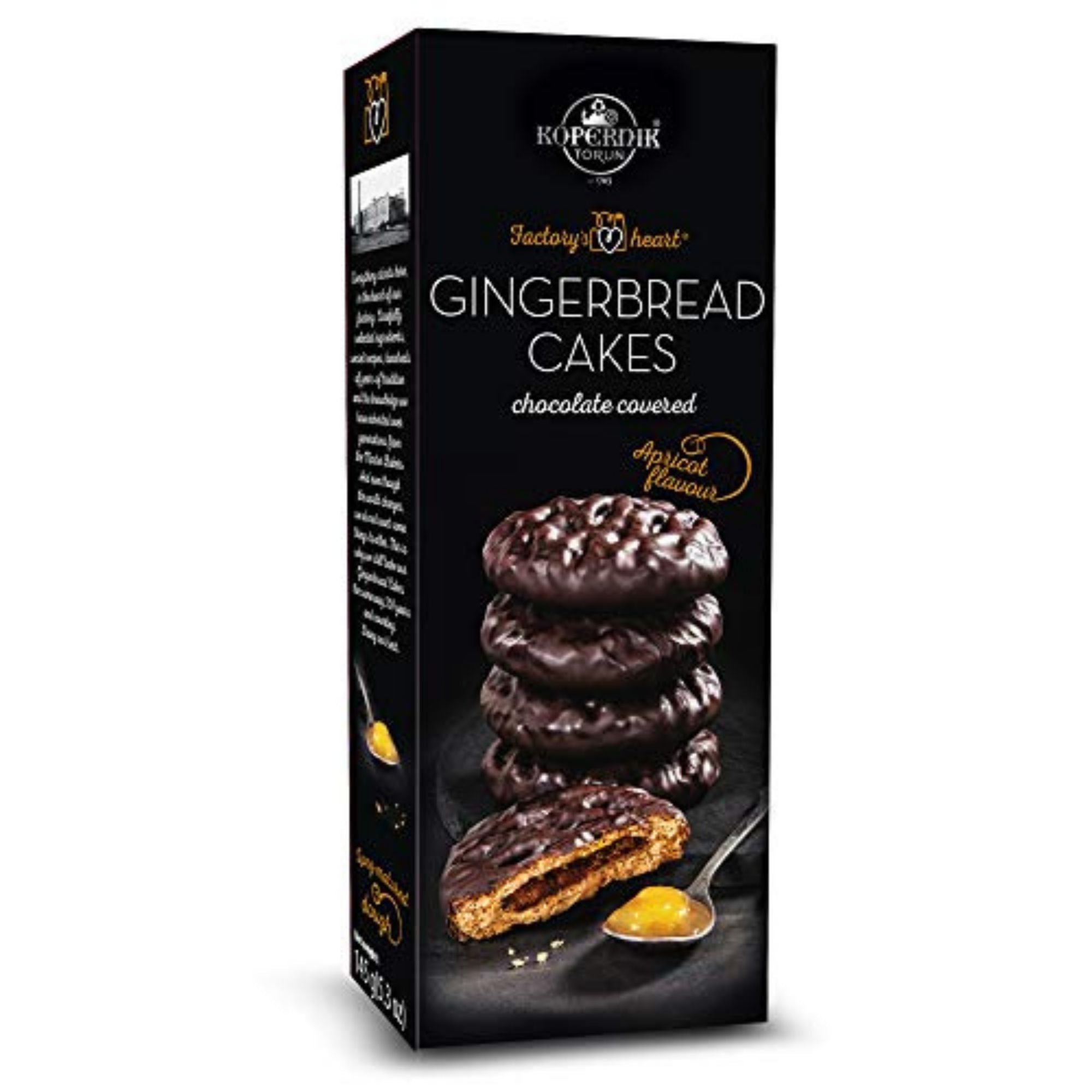 turta dulce kopernik ciocolata neagra si portocala 145g
